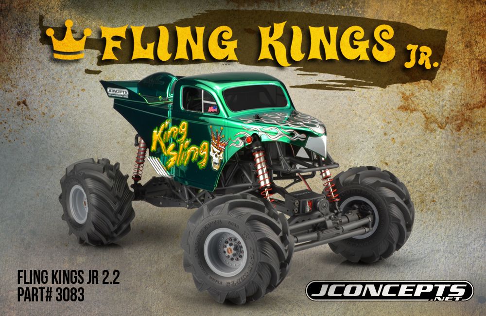 JConcepts Fling Kings Jr 2.2 - gold compound - Click Image to Close