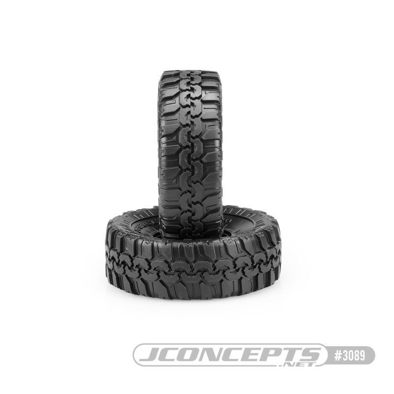 JConcepts Hunk 1.9" Scaler Tire 4.75" OD - Green Compound - Click Image to Close