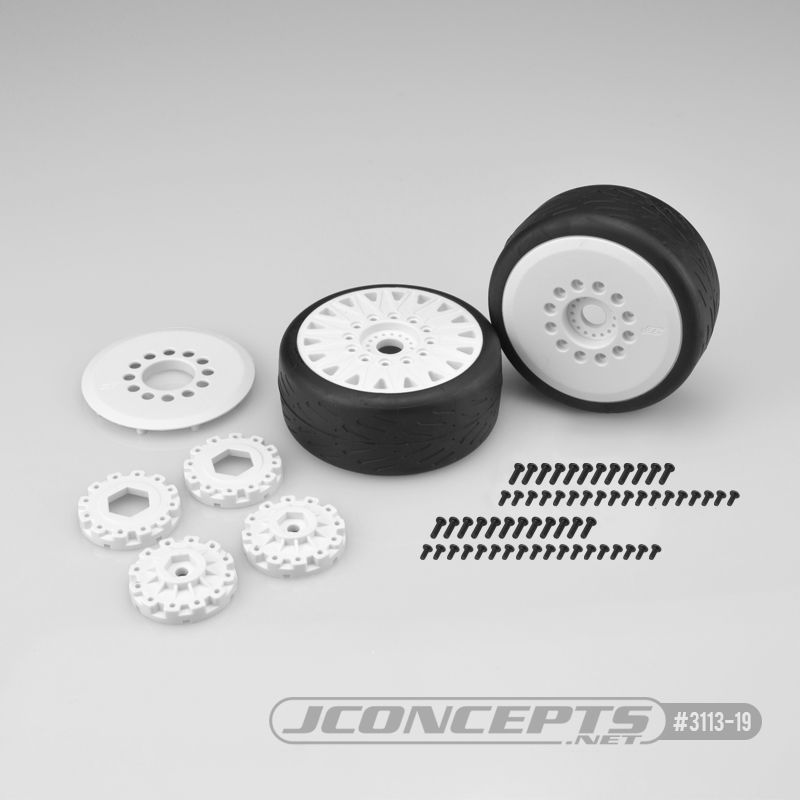 JConcepts Speed Claw - platinum compound, belted, pre-mounted