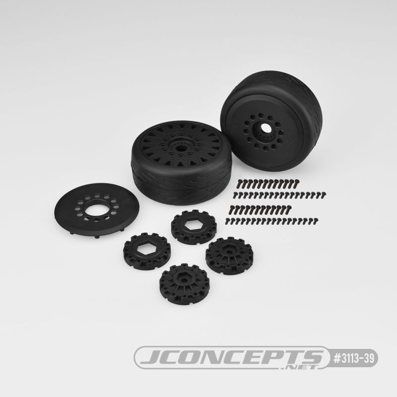 JConcepts Speed Claw - platinum compound, belted, pre-mounted