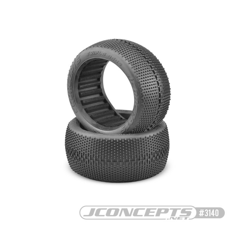 JConcepts Triple Dees - Aqua (A2) (4.0" 1/8Th Truck Wheel)