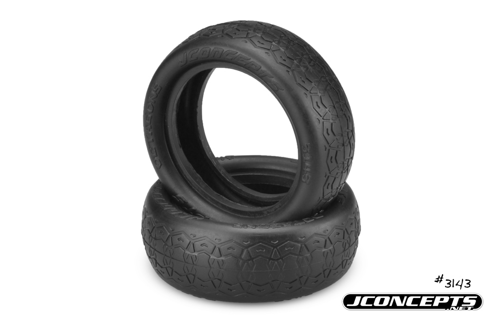 JConcepts Dirt Octagons - green compound (fits 2.2" buggy front)
