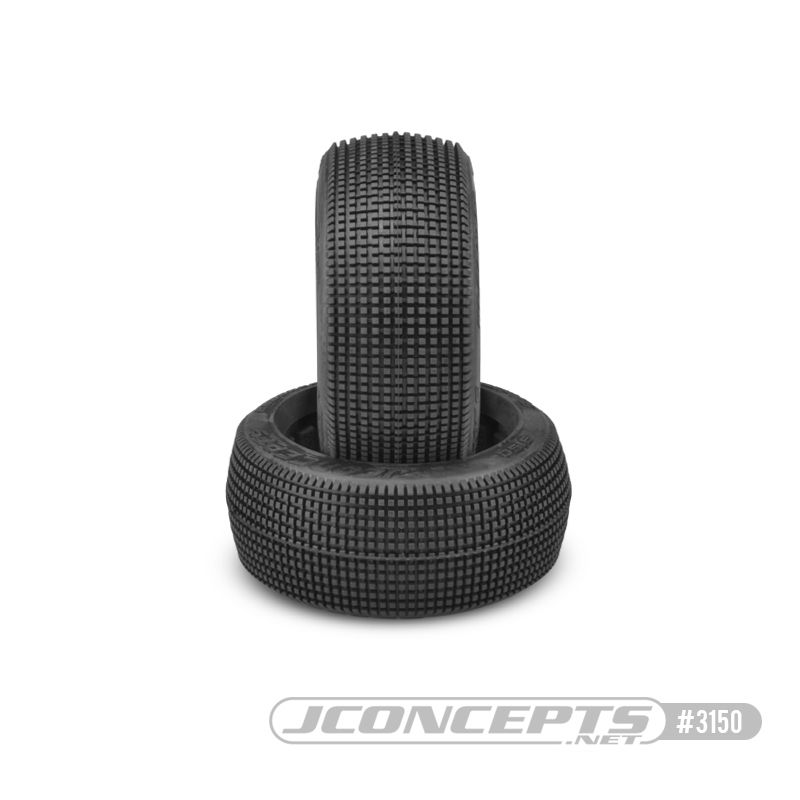 JConcepts Blockers - Aqua (A2) compound (Fits - 83mm 1/8th buggy wheel)