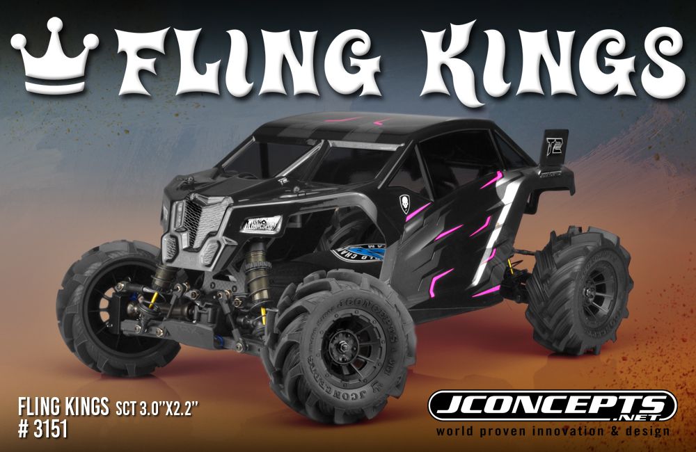 JConcepts Fling King - green compound, L&R - Click Image to Close