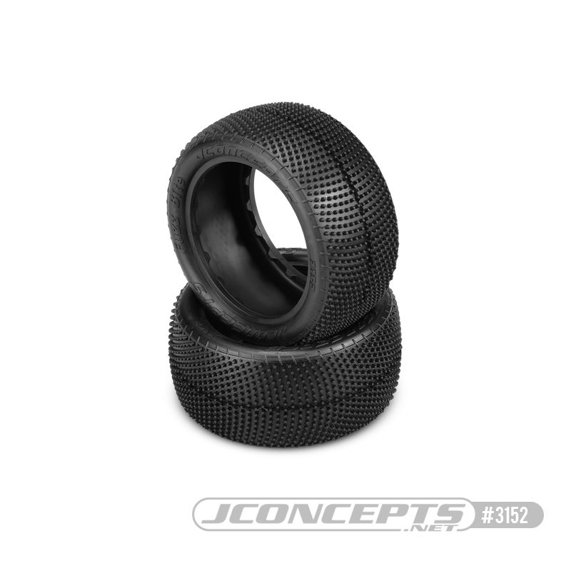 Green JCO3038-02 JConcepts Flip Outs 2.2" 1/10th Rear Buggy Tires 2