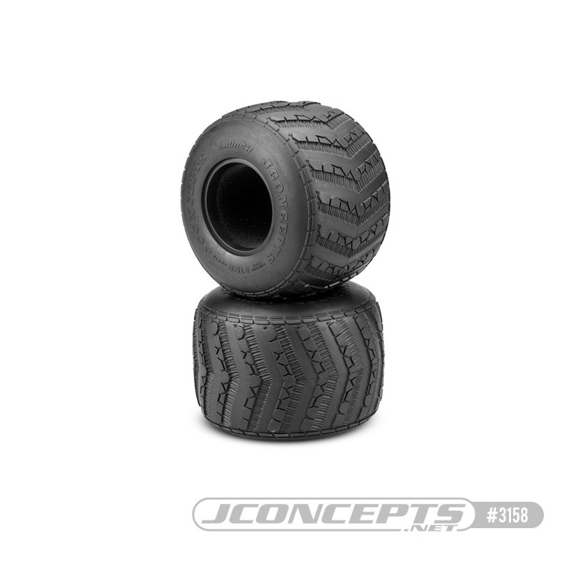 JConcepts Launch Monster Truck Tire - Gold Compound