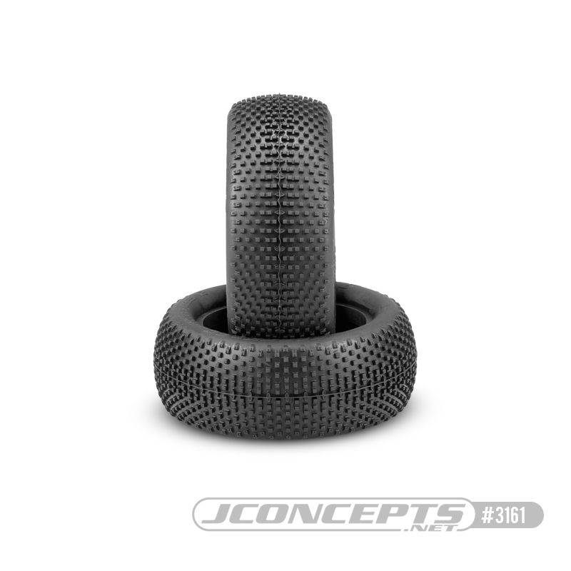 JConcepts Double Dees V2 - Green Compound - 2.2" 4WD Buggy Front - Click Image to Close