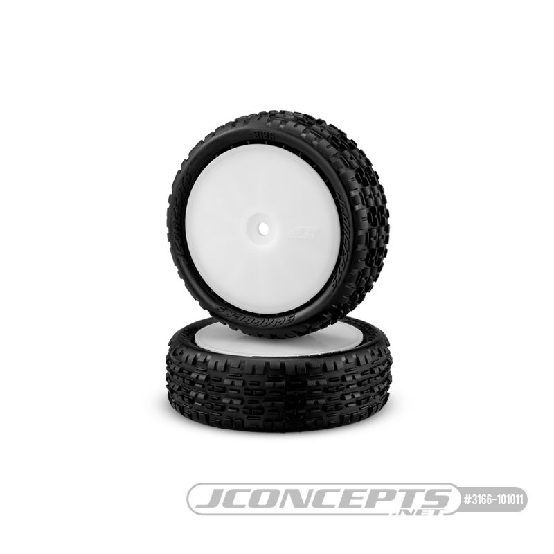 JConcepts Swagger 4wd Front Pink Compound Premounted 3353W Wheels Fits â€
