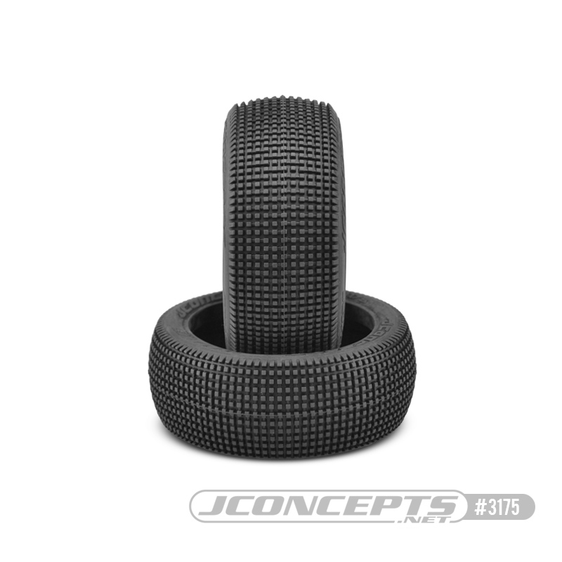 JConcepts Stalkers - blue compound (fits 83mm 1/8th buggy wheel)