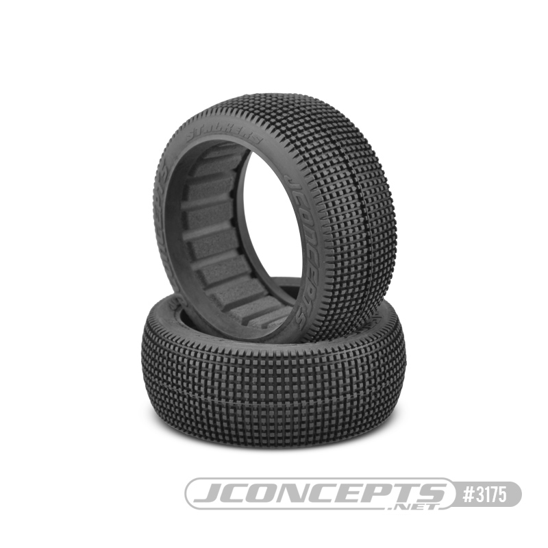 JConcepts Stalkers - blue compound (fits 83mm 1/8th buggy wheel)
