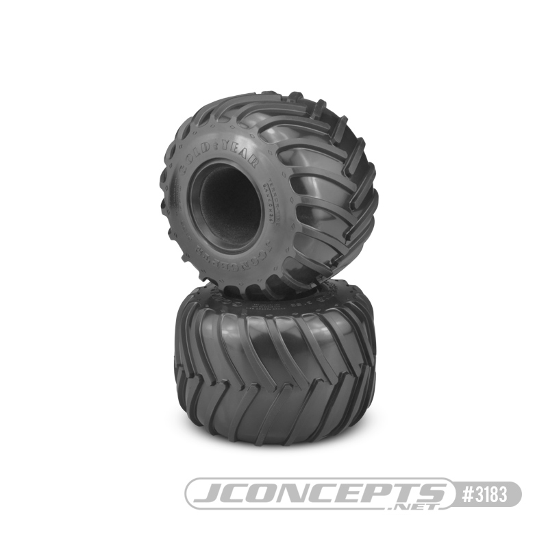 JConcepts Golden Years - Monster Truck tire - gold compound (F - Click Image to Close