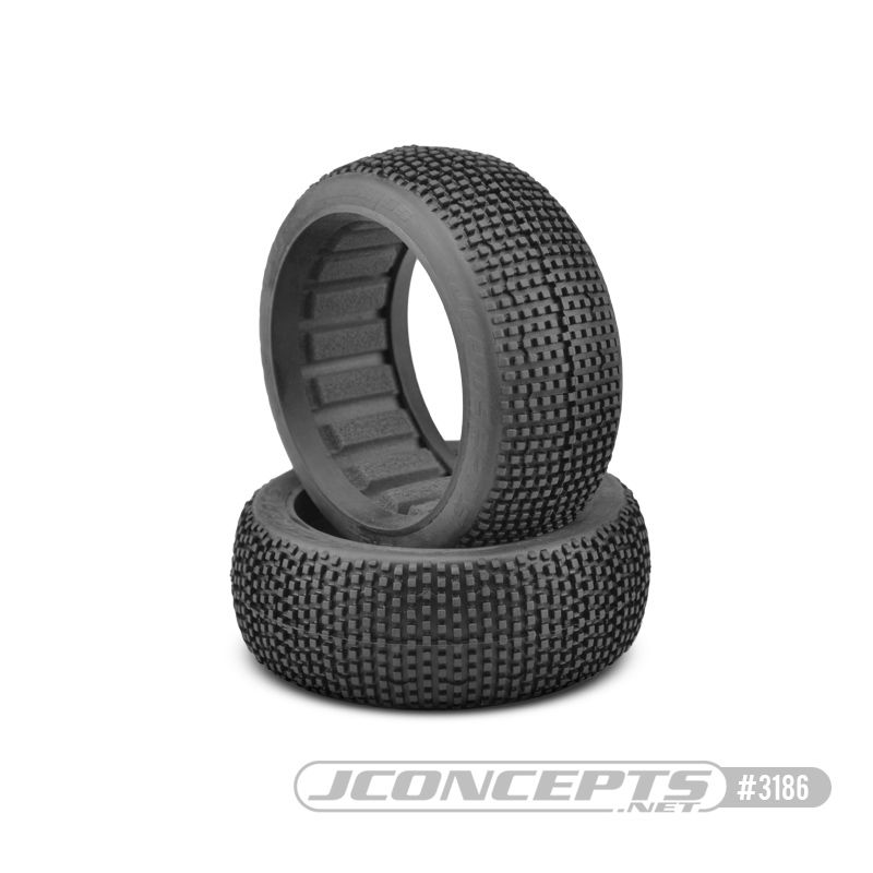 JConcepts Kosmos - blue compound - (fits 83mm 1/8th buggy wheel)