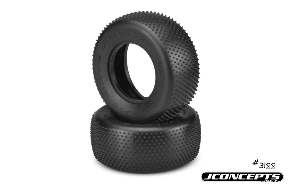 JConcepts Pin Downs - pink compound (fits SCT 3.0" x 2.2" wheel)