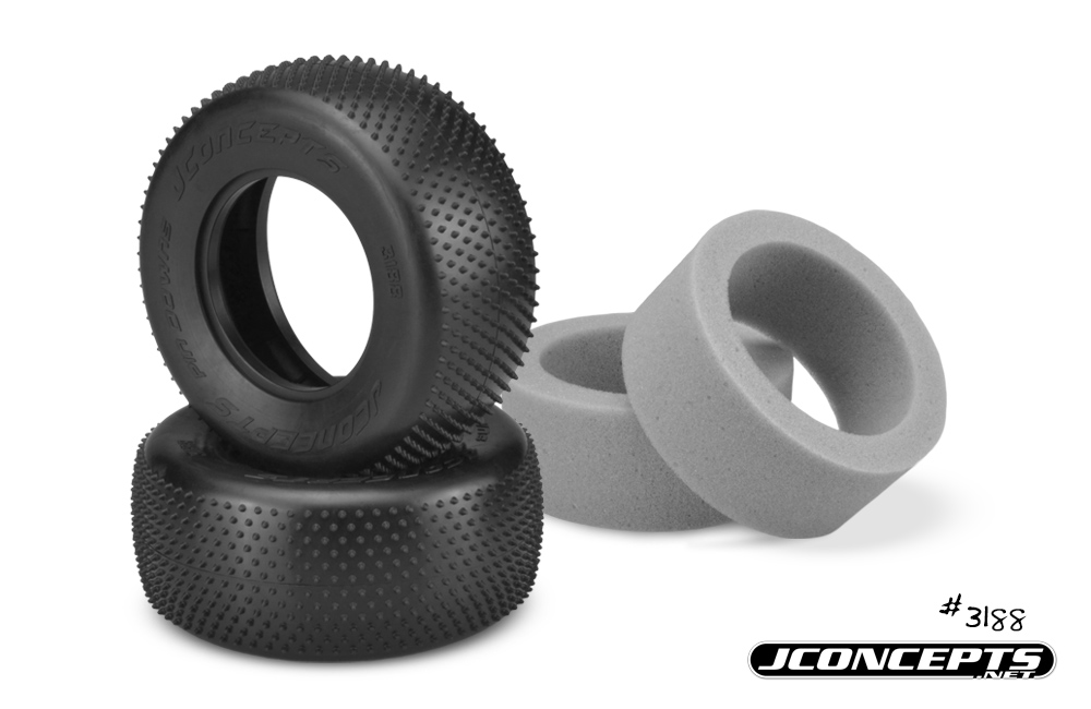 JConcepts Pin Downs - pink compound (fits SCT 3.0" x 2.2" wheel)
