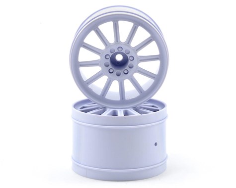 JConcepts Rulux 2.8" Stampede, Rustler 2wd Rear White Wheel (2)