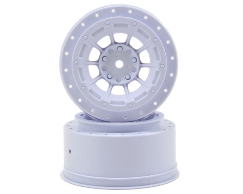 JConcepts Hazard - SC6.4 Wheel - White (2) - Click Image to Close