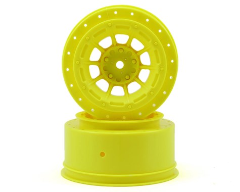 JConcepts Hazard - Slash rear, Slash 4x4 F&R wheel - (yellow) -