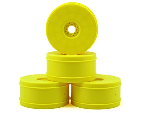 JConcepts Bullet - 1/8th buggy wheel - 83mm - 4pc - (yellow) - Click Image to Close