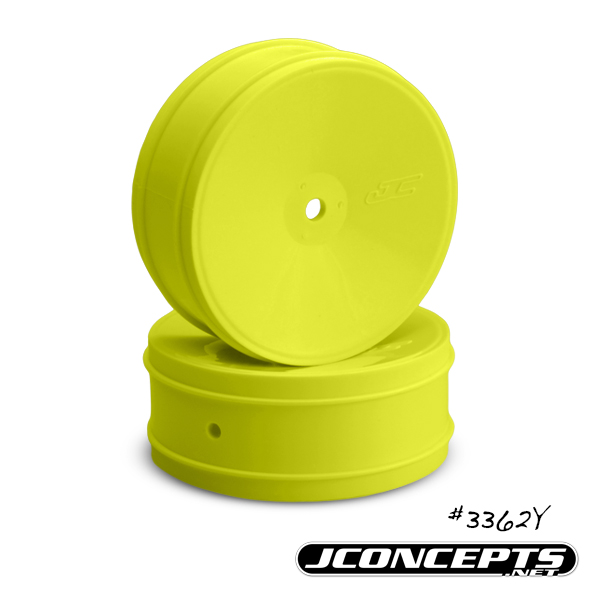 JConcepts Bullet - 60mm B5 | RB6 front wheel - (yellow) - Click Image to Close