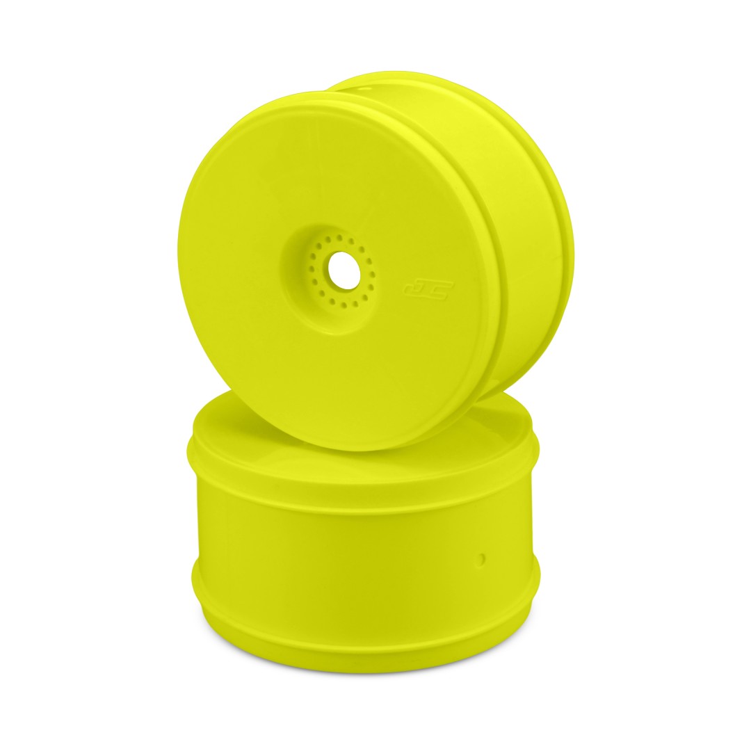 JConcepts Bullet - 4.0" 1/8th truck wheel (yellow) - 4pc.