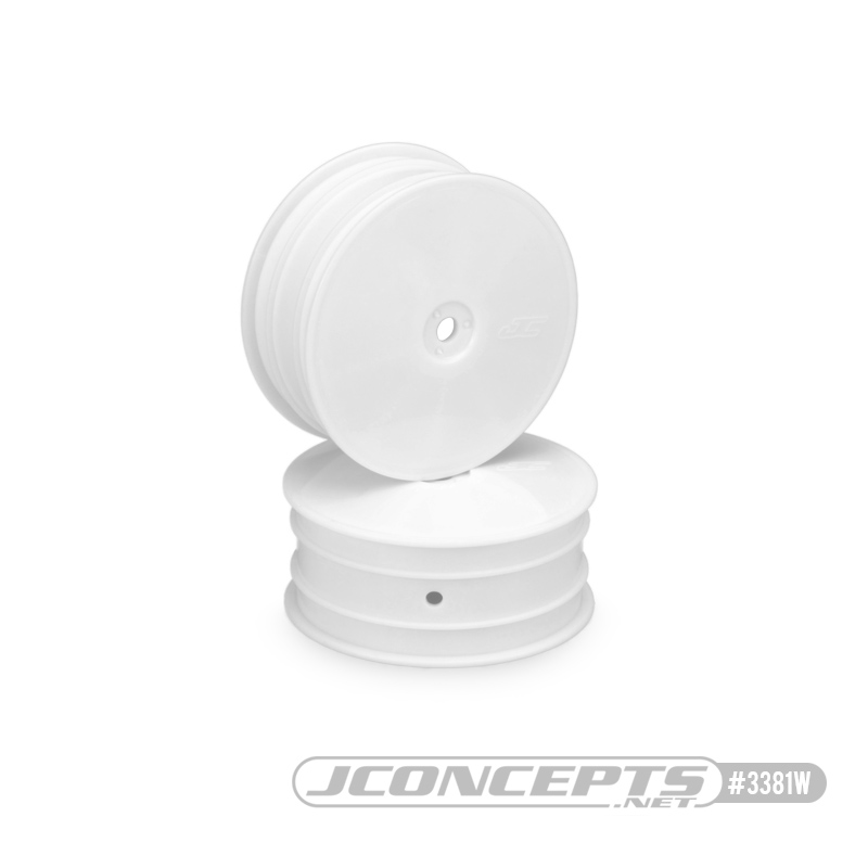 JConcepts Mono - L1 | L1R | YZ4-SF, 2.2" Front Wheel (White) (4) - Click Image to Close