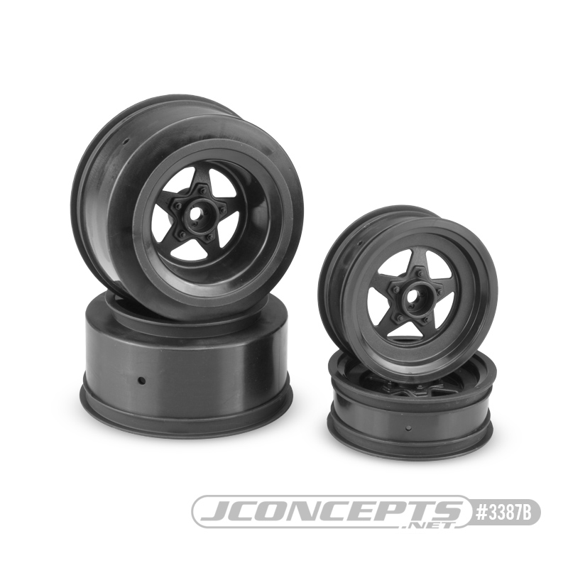 JConcepts Startec Slash | Bandit, Street Eliminator whls (Blk) - Click Image to Close