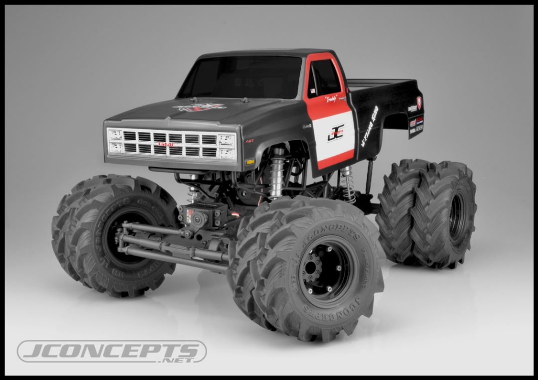 JConcepts Krimson Dually - 2.6" dual truck wheels w/ adaptors,