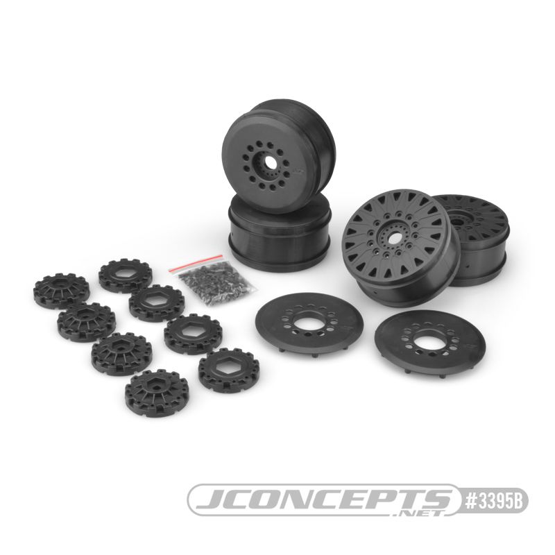 JConcepts Cheetah 83mm speed-run wheel - black