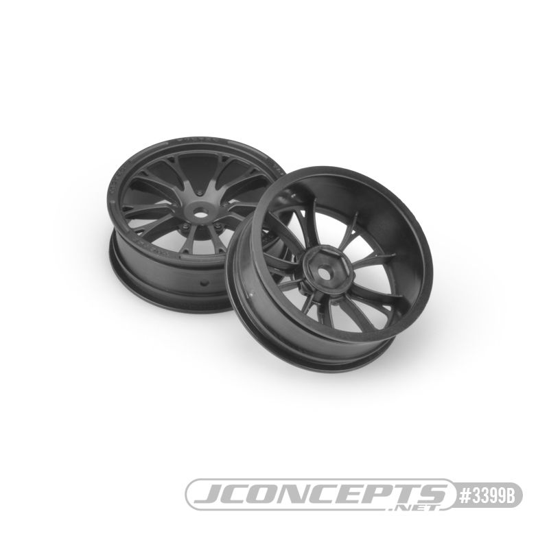 JConcepts Tactic Street Eliminator 2.2" 12mm hex frt whl (blk) - Click Image to Close