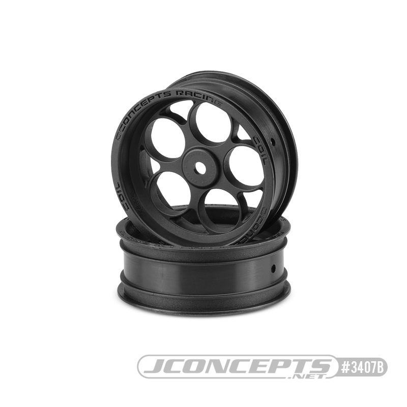 JConcepts Coil Street Eliminator 2.2" 12mm hex frt whl (blk) - Click Image to Close