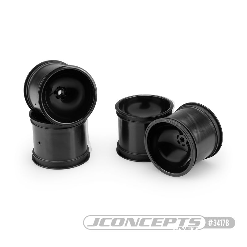 JConcepts Super Dish 2.2" Front Wheel - Black (4)