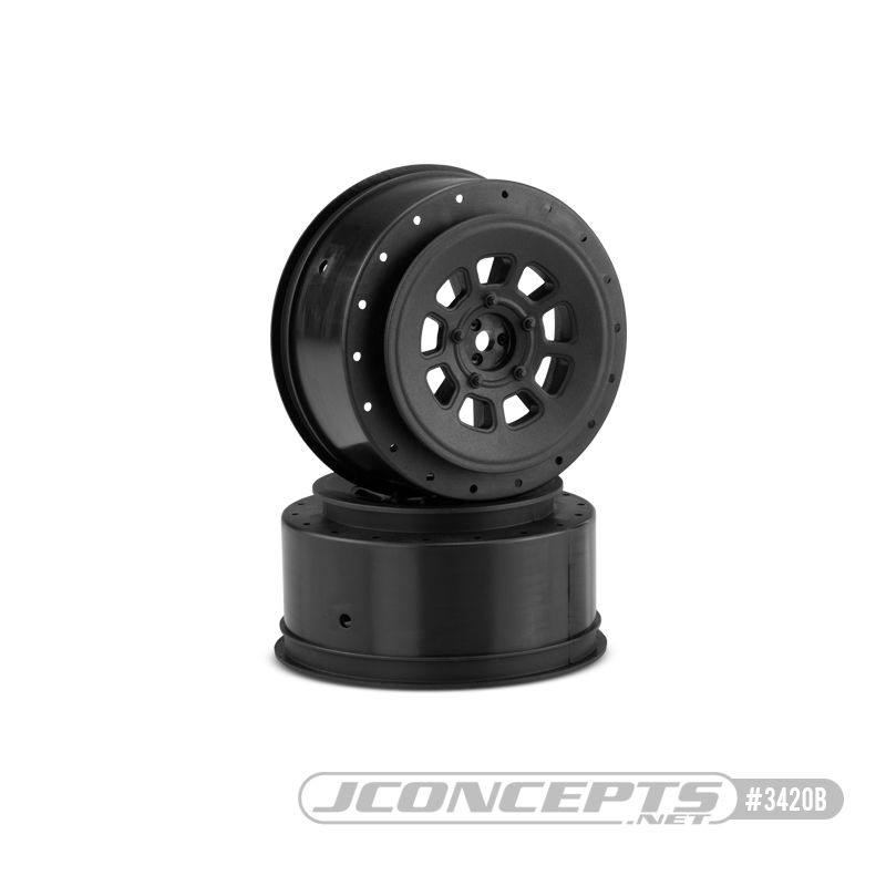 JConcepts 9-Shot 12mm Hex SC6.4/Pro2 SC10/Pro4 SC10 Wheel (2)