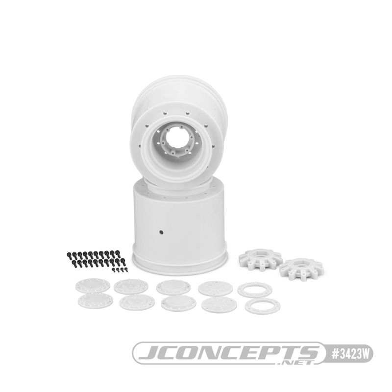 JConcepts - Aggressor 2.6 x 3.8" 17mm Hex Monster Truck Wheel - Click Image to Close