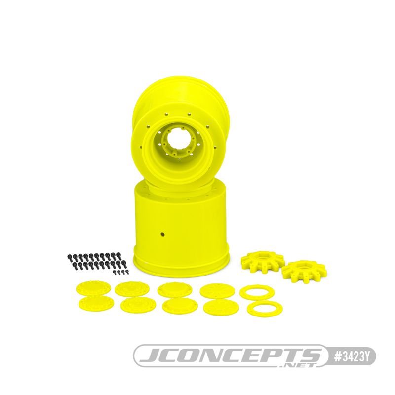 JConcepts - Aggressor 2.6 x 3.8" 17mm Hex Monster Truck Wheel - Click Image to Close