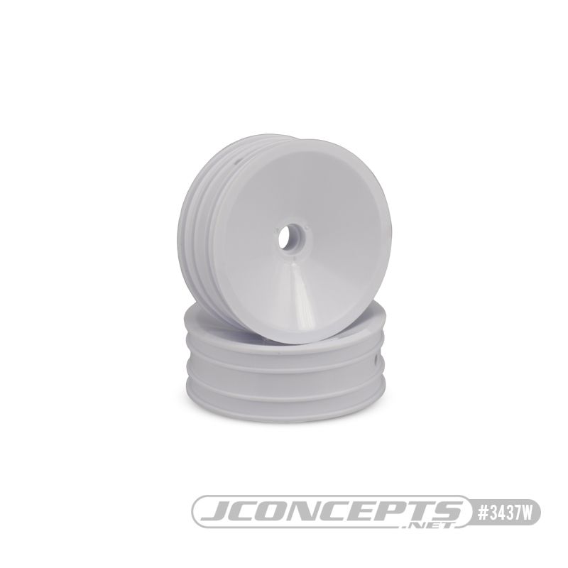 JConcepts Mono - 1.9" RC10 Front Wheel, White