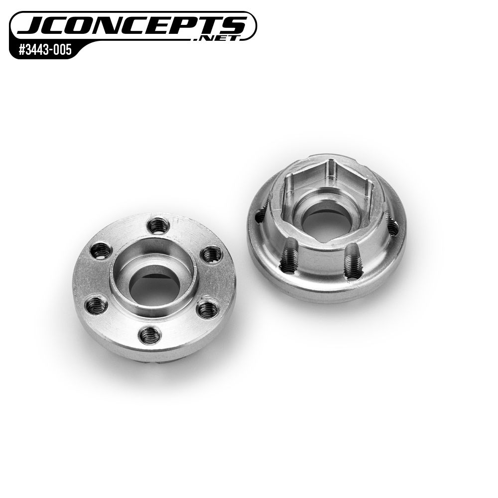 JConcepts 12mm crawler hex adaptor, 2pc - 5.5mm