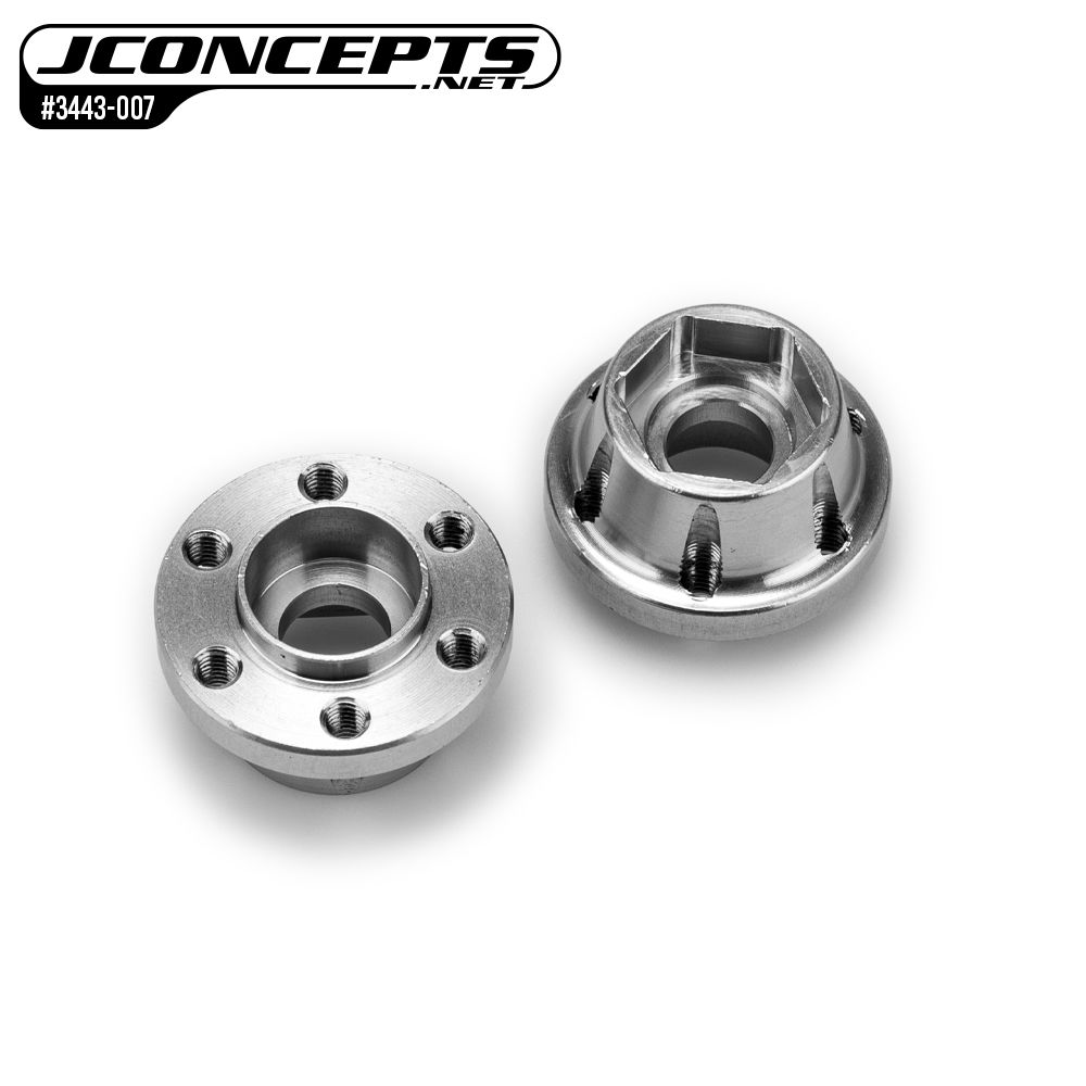JConcepts 12mm crawler hex adaptor, 2pc - 7.5mm