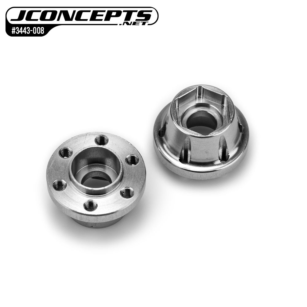 JConcepts 12mm crawler hex adaptor, 2pc - 8.5mm