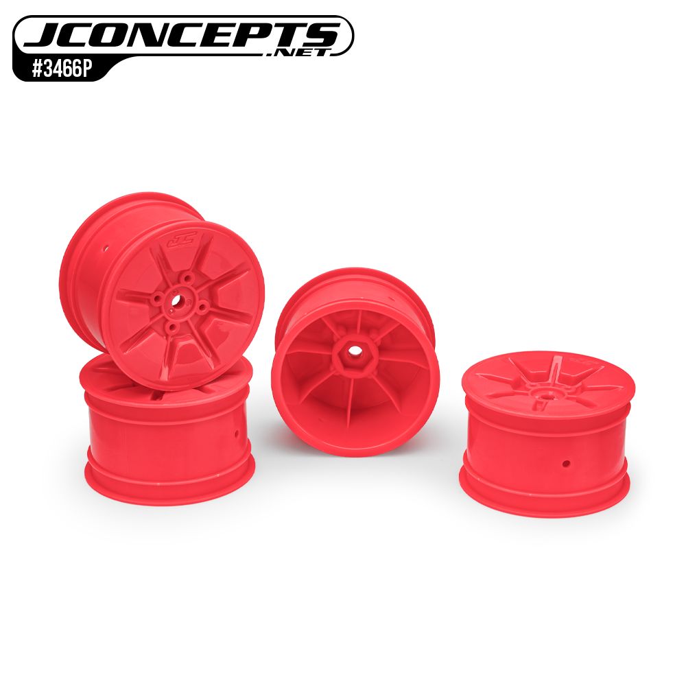 JConcepts Pioneer - 2.2" buggy rear wheel (retro pink) - 4pc