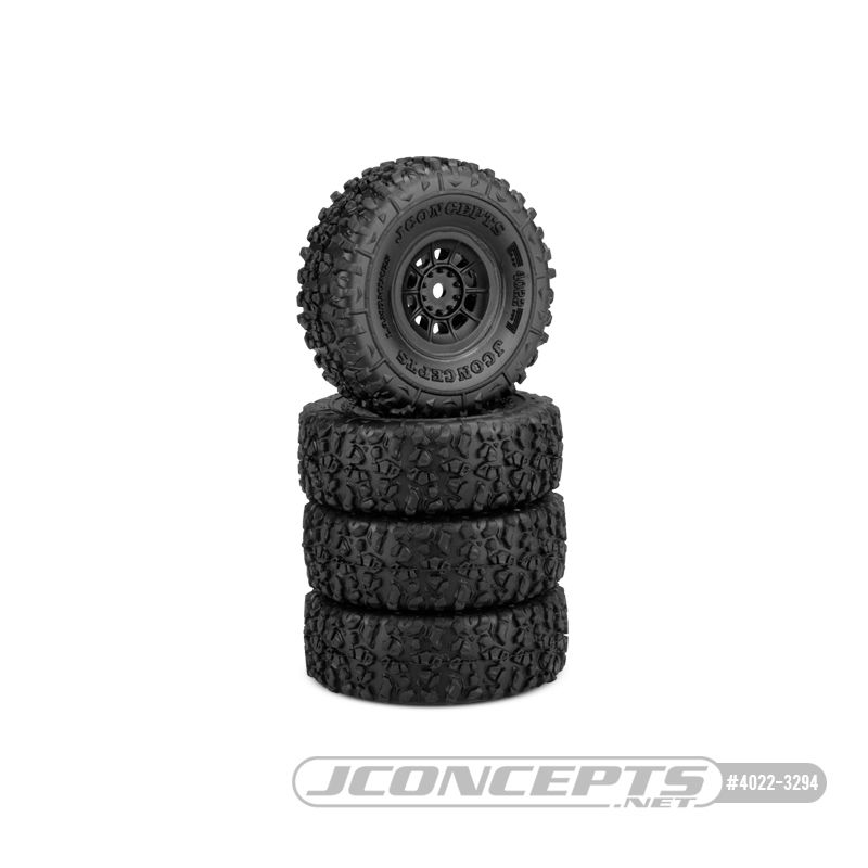 JConcepts Landmines - Green Compound - Pre-Mounted, Black