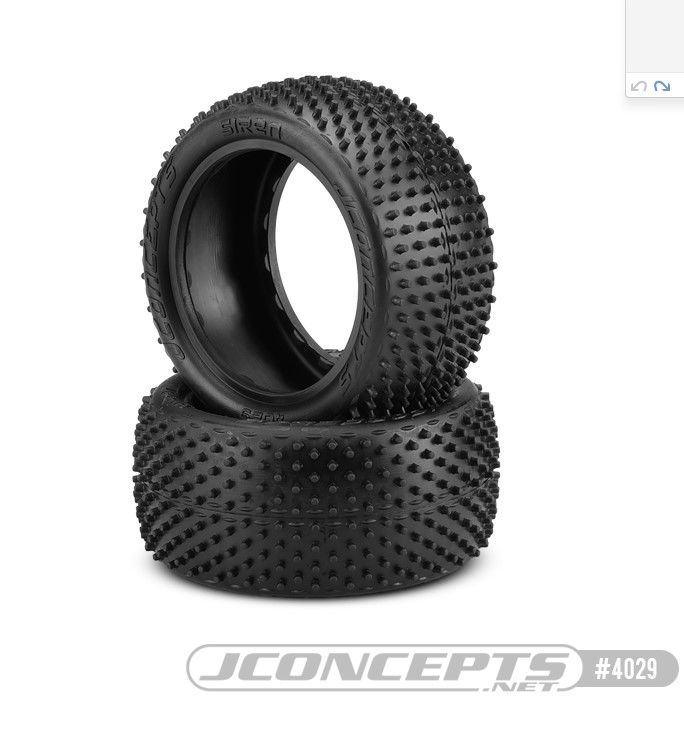 JConcepts Siren LP - Pink Compound (Fits 2.2" Buggy Rear Wheel) - Click Image to Close