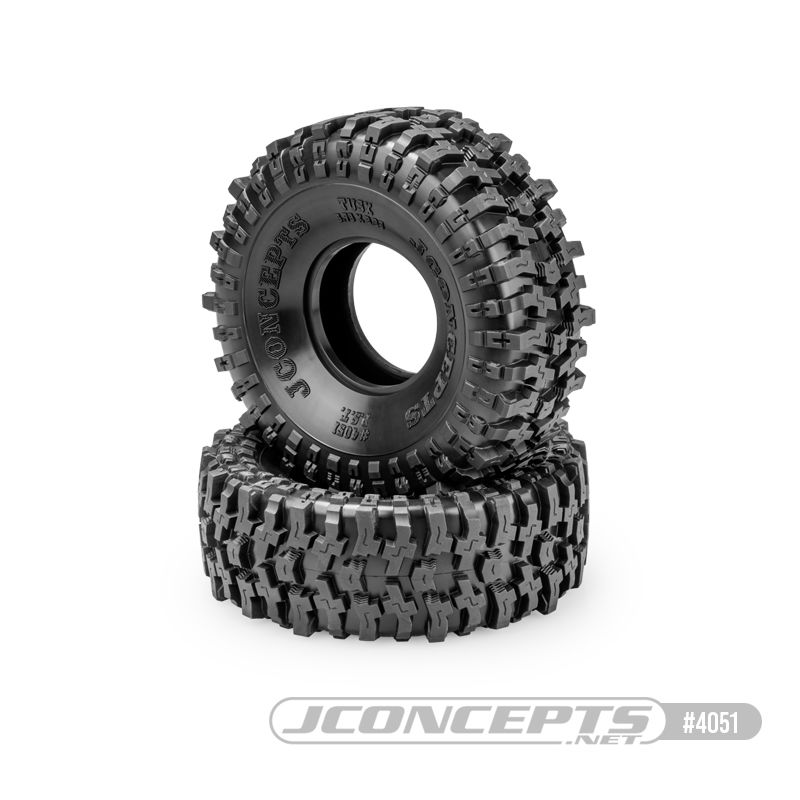 JConcepts 2.2" Tusk - Green Compound Fits Crawler Off-Road Wheel - Click Image to Close