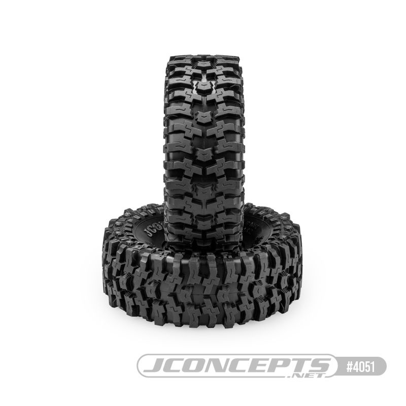 JConcepts 2.2" Tusk - Green Compound Fits Crawler Off-Road Wheel - Click Image to Close