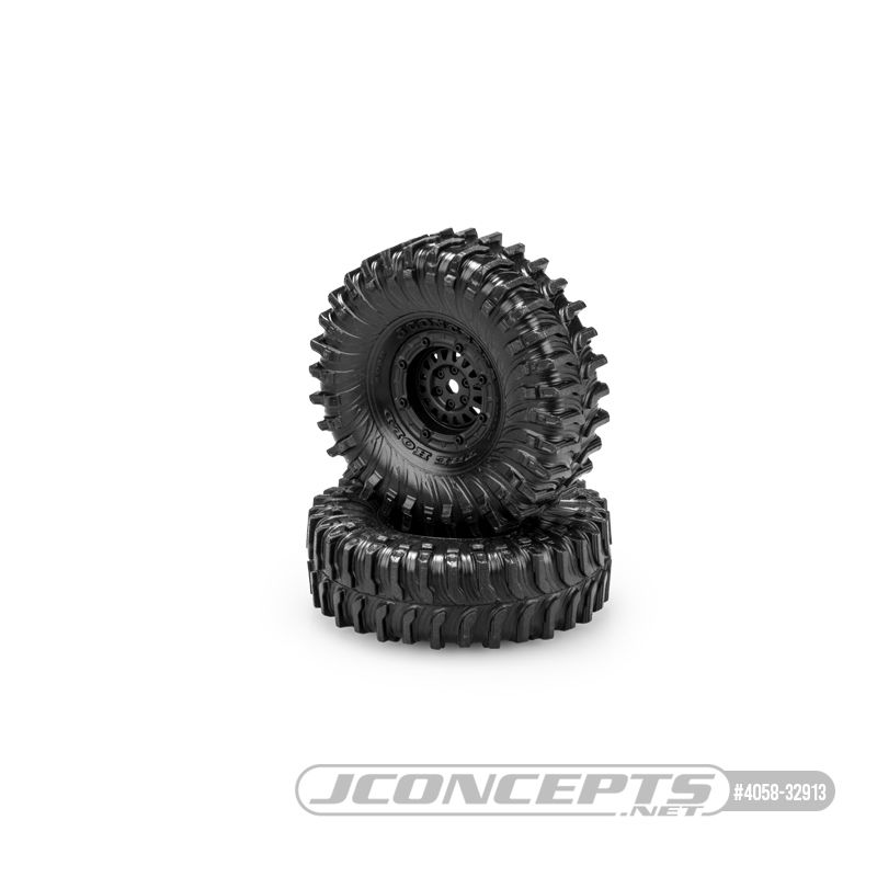 JConcepts The Hold - green compound (pre-mounted for FCX24 Smasher w/ Crusher wheel) (Pre-mounted for FCX24 Smasher)