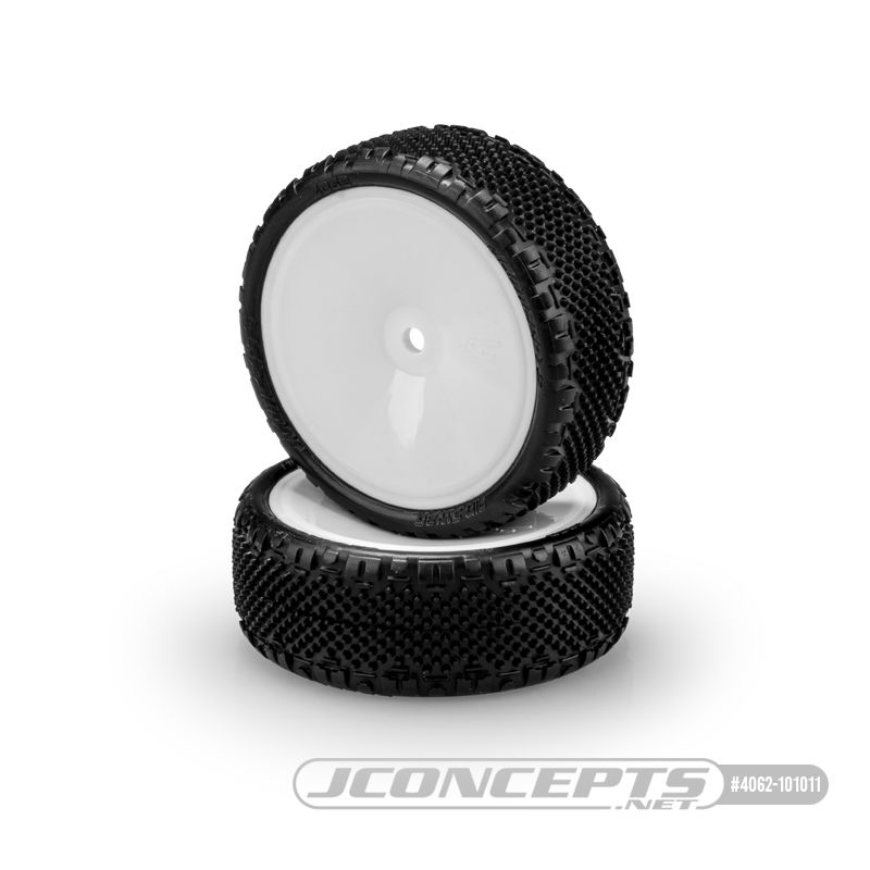 Jconcepts - Pin Swag LP (wide) 2wd front - pre-mounted on 3347W wheels (Fits – 2wd buggy front)