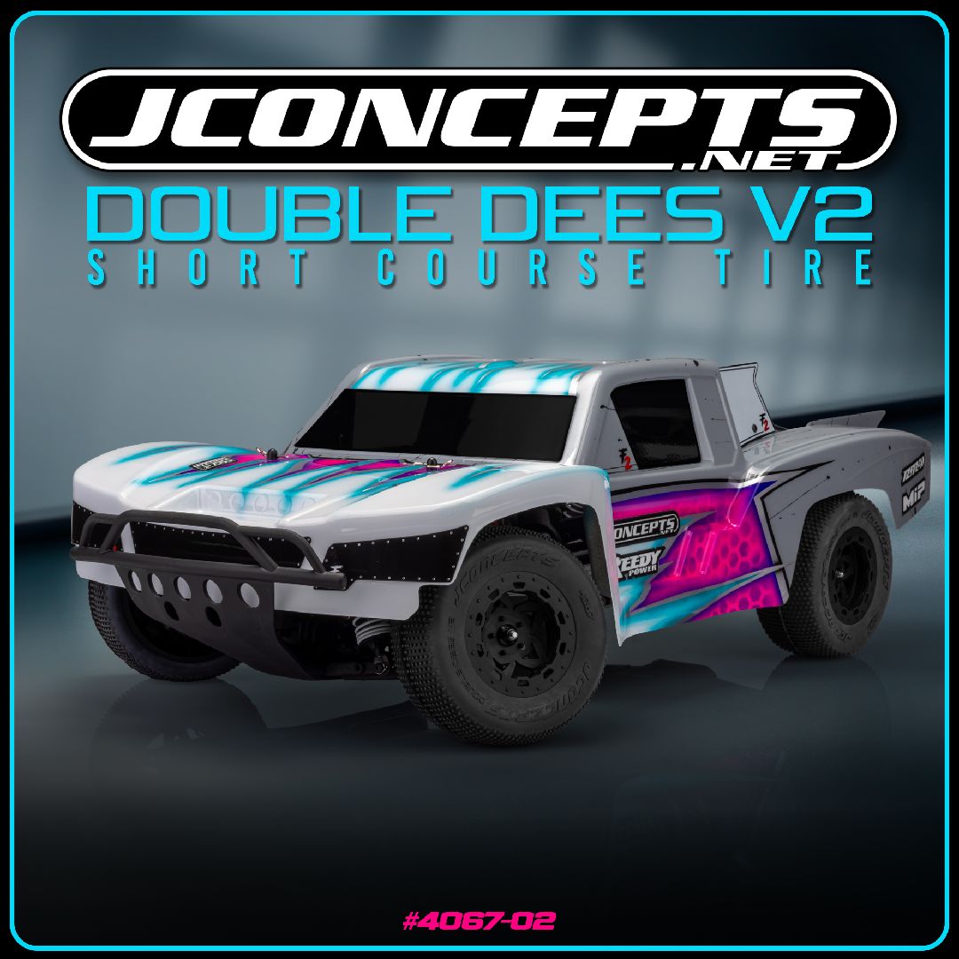 JConcepts Double Dees V2 - green (SCT 3.0" x 2.2" wheel)