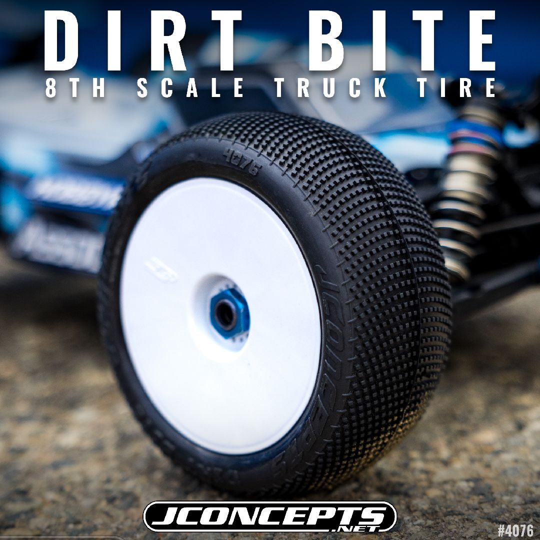 JConcepts Dirt Bite - green compound (4" 1/8th truck wheel)