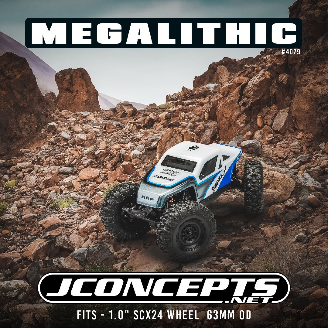JConcepts Megalithic 1.0"- 63mm OD (Fits - 1.0" SCX24 wheel) (2)
