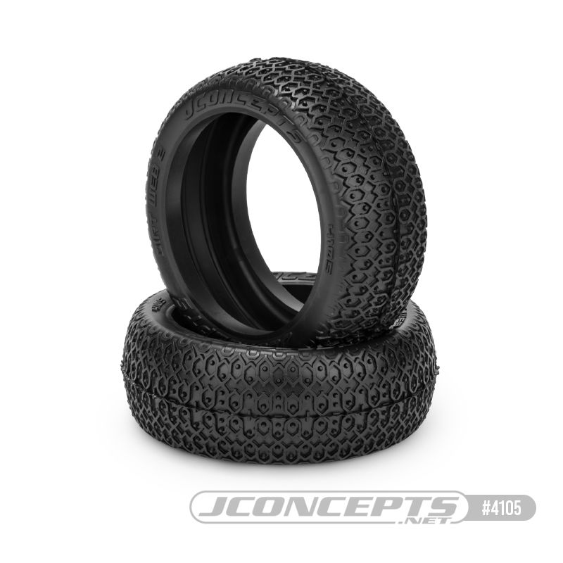 JConcepts Dirt Web 2 - G1, hard clay (Fits 83mm 1/8th buggy)