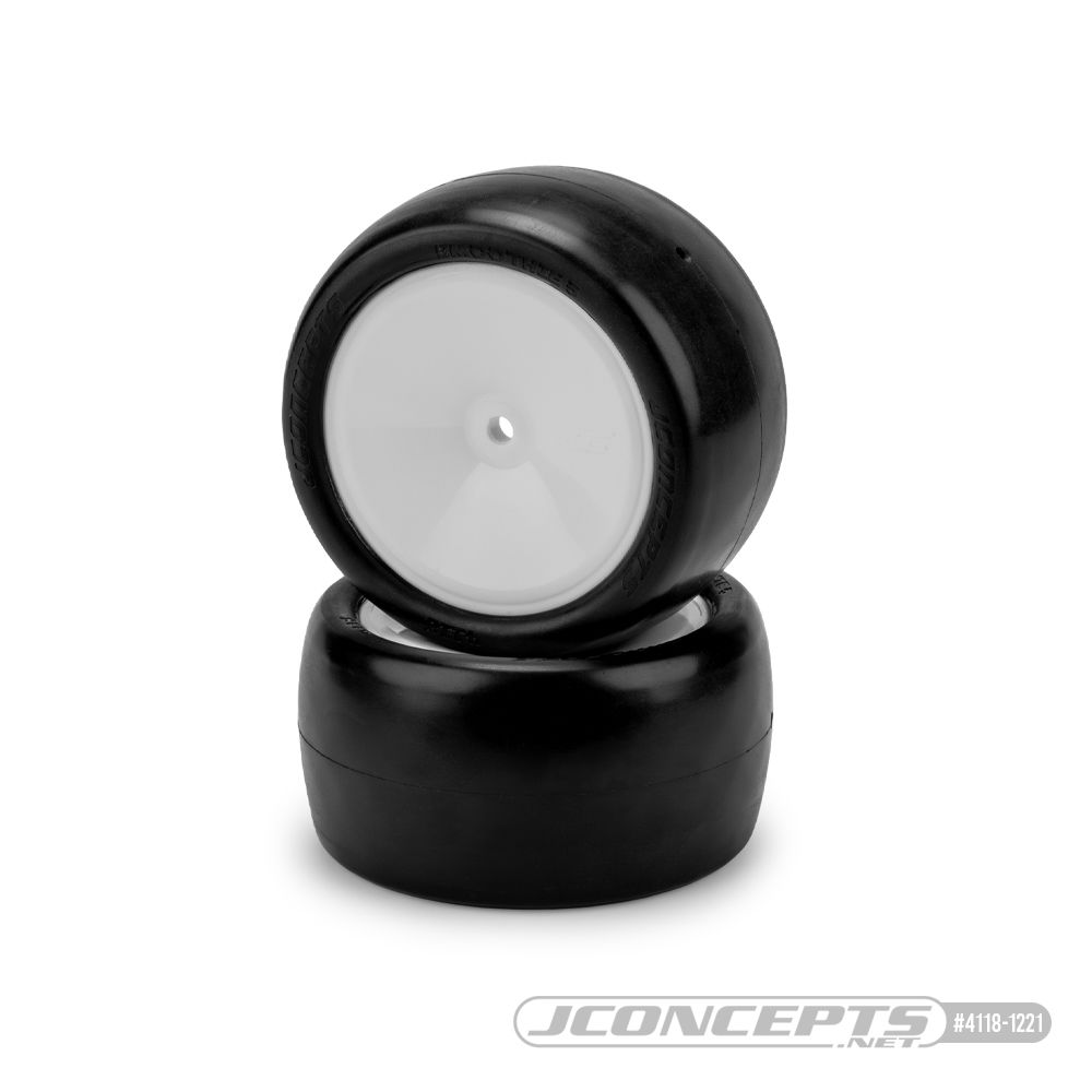 JConcepts Smoothie 3 - green compound - pre-mounted on 3348W wheels (2wd | 4wd 2.2